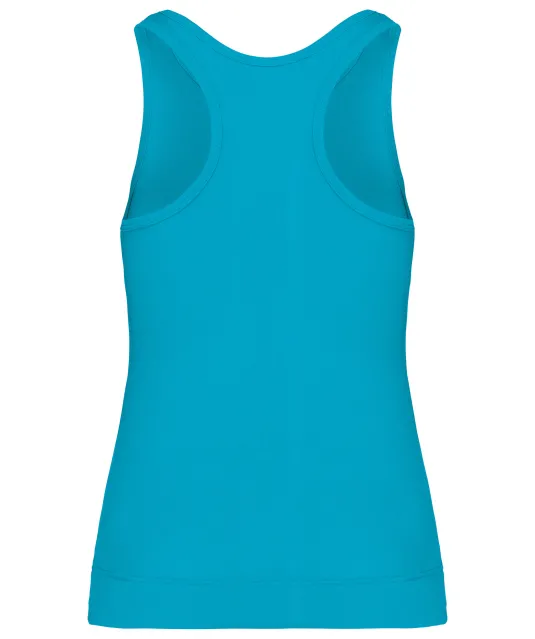 K311 - Angelina - Dames Racerback Deep Turquoise