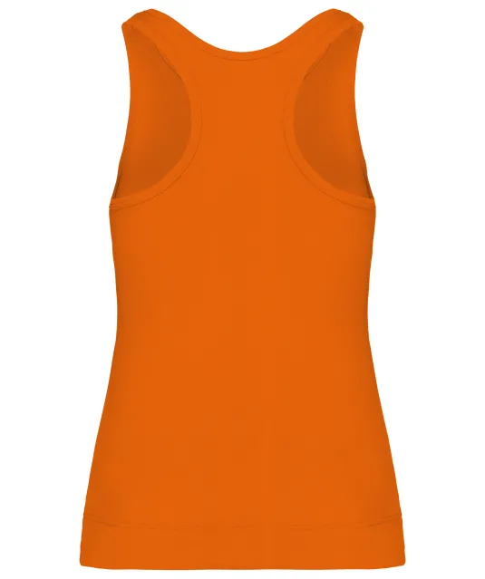 K311 - Angelina - Dames Racerback Deep Orange