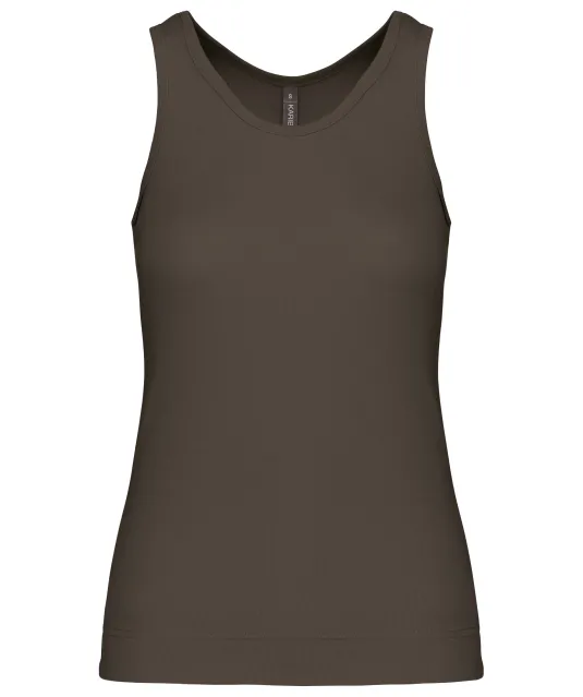 K311 - Angelina - Dames Racerback Khaki