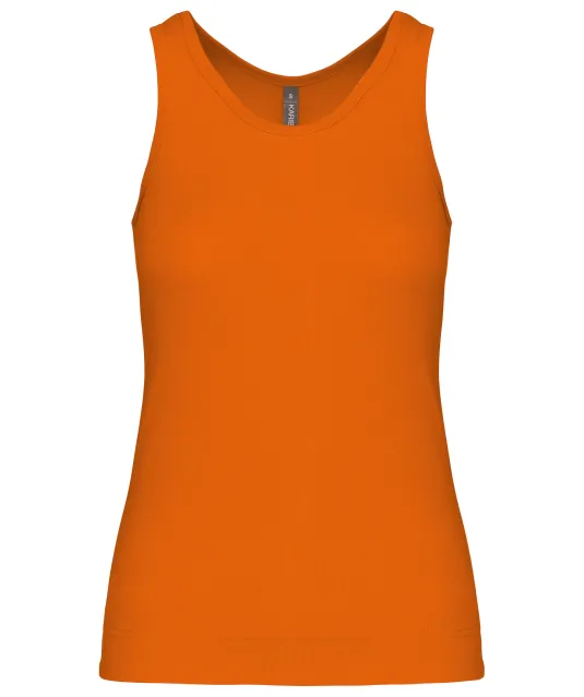 K311 - Angelina - Dames Racerback Deep Orange