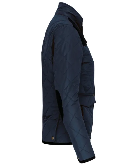 K6126 - Gewatteerde herenjas Navy / Black