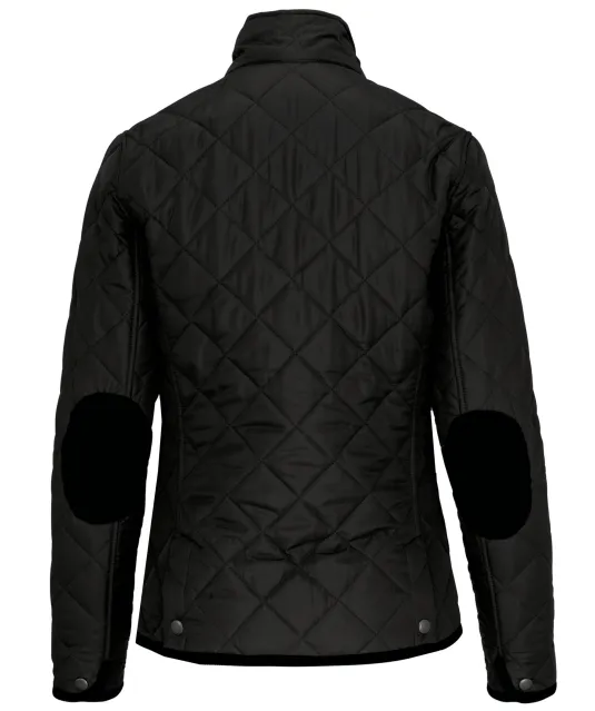 K6126 - Gewatteerde herenjas Black