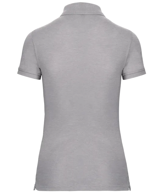 WK275 - Damespolo korte mouwen Oxford Grey