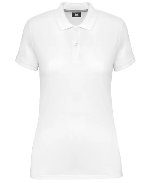 WK275 - Damespolo korte mouwen White