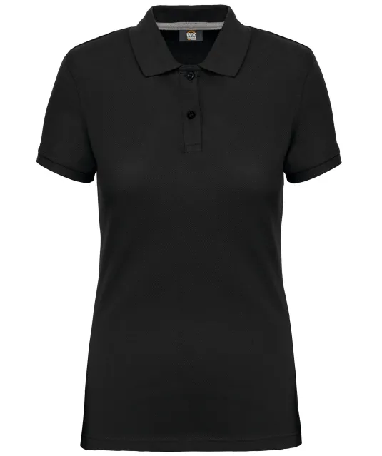 WK275 - Damespolo korte mouwen Black