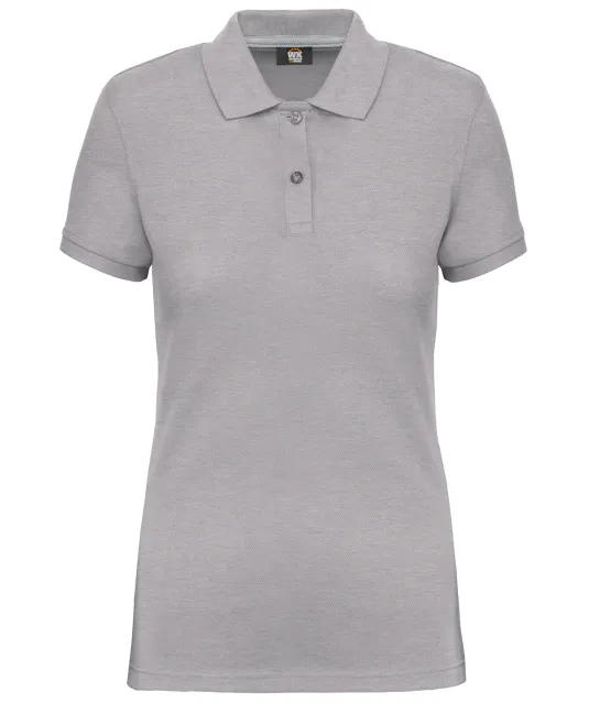 WK275 - Damespolo korte mouwen Oxford Grey