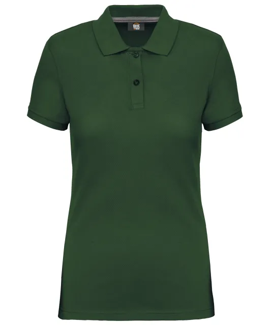 WK275 - Damespolo korte mouwen Forest Green