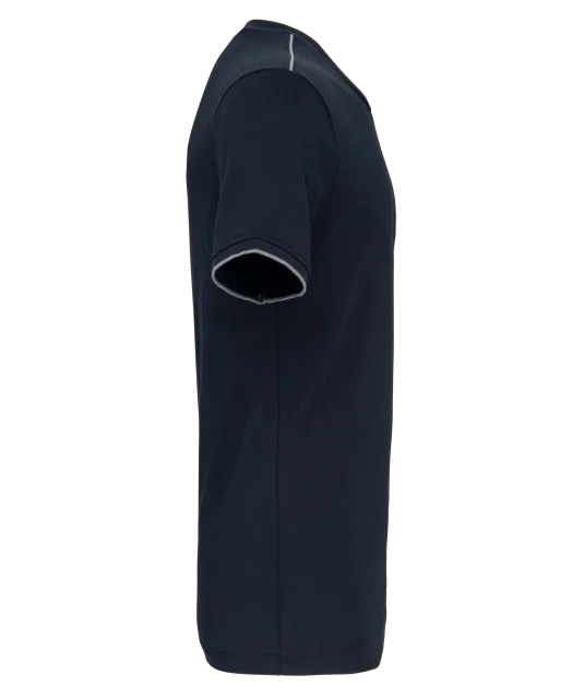 WK3020 - T-shirt Day To Day korte mouwen Navy / Silver