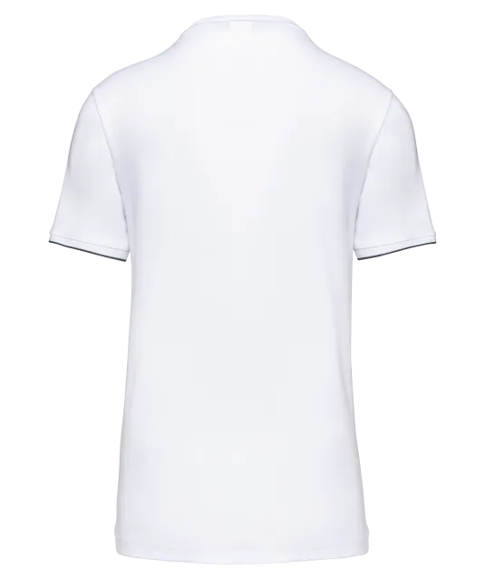 WK3020 - T-shirt Day To Day korte mouwen White / Navy