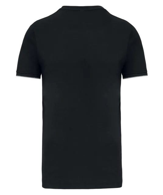 WK3020 - T-shirt Day To Day korte mouwen Black / Silver