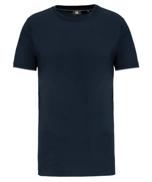 WK3020 - T-shirt Day To Day korte mouwen Navy / Silver