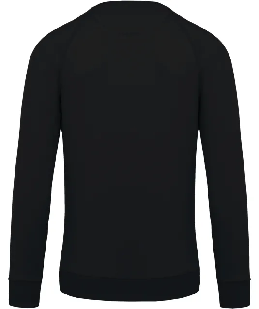 K490 - Sweater bio raglanmouwen kids Black