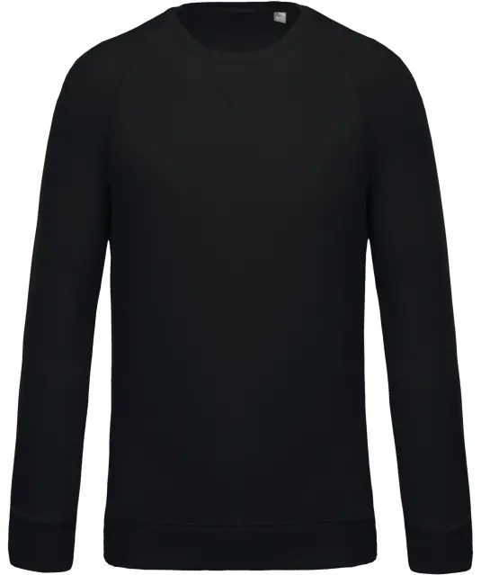 K490 - Sweater bio raglanmouwen kids Black