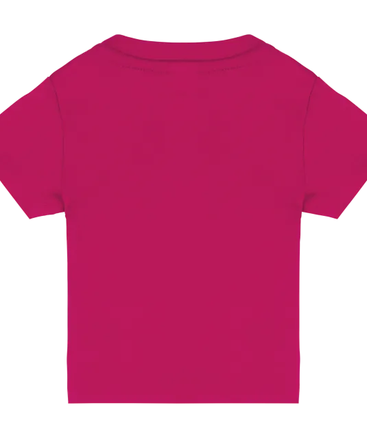 K363 - Baby-t-shirt korte mouwen Fuchsia