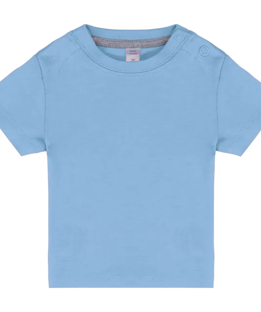 K363 - Baby-t-shirt korte mouwen Sky Blue