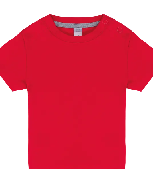 K363 - Baby-t-shirt korte mouwen Red