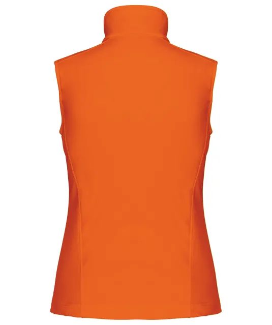 K404 - Dames softshell bodywarmer Fluorescent Orange