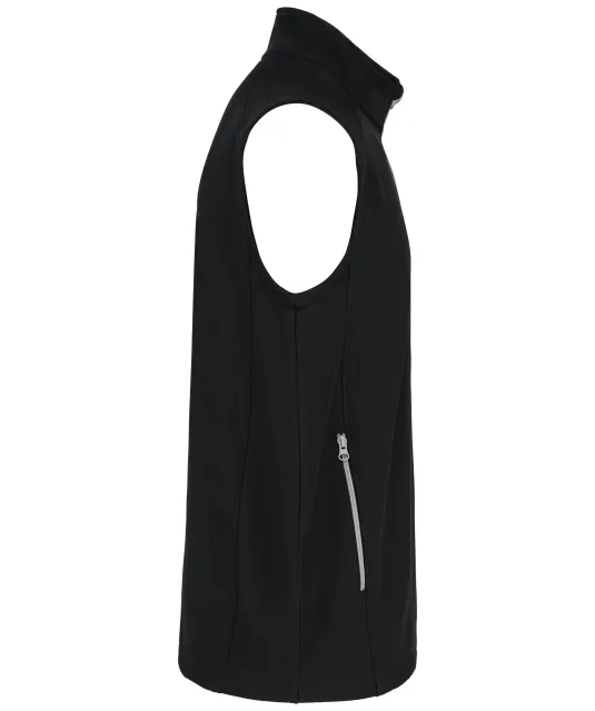 K423 - 2-laagse softshell-bodywarmer Black