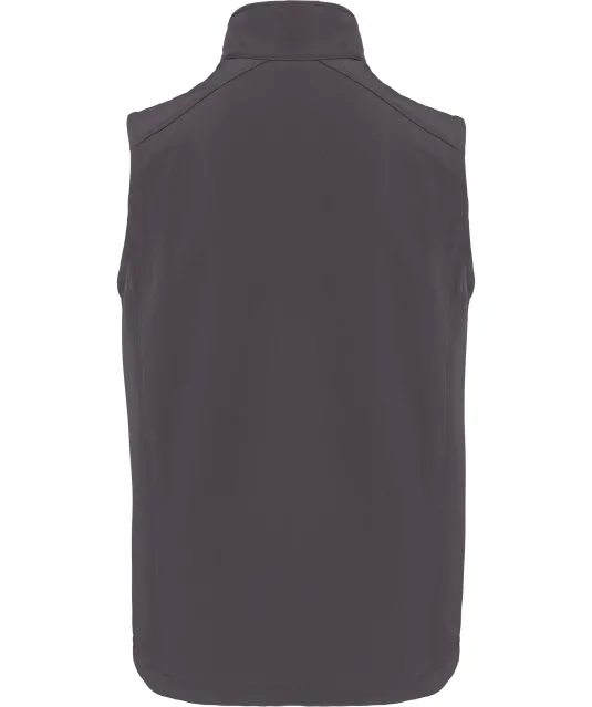 K423 - 2-laagse softshell-bodywarmer Titanium