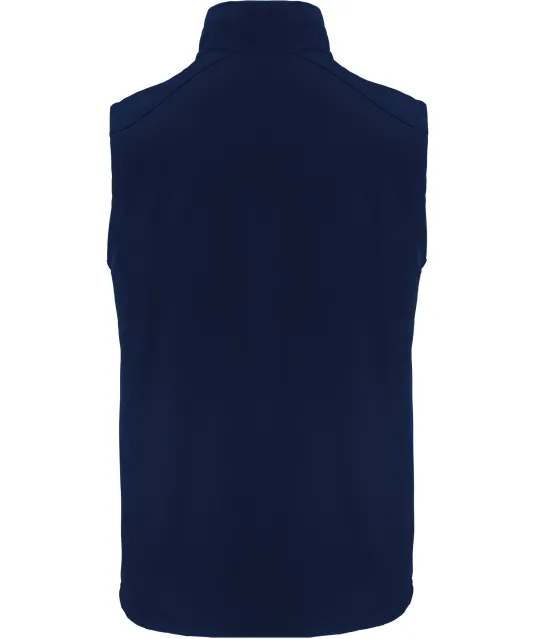 K423 - 2-laagse softshell-bodywarmer Navy
