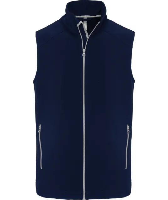 K423 - 2-laagse softshell-bodywarmer Navy