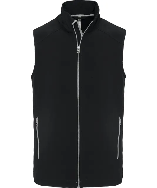 K423 - 2-laagse softshell-bodywarmer Black