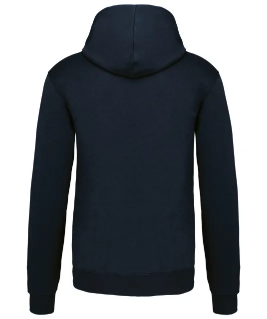 K446 - Sweater met contrasterende capuchon Navy / Red