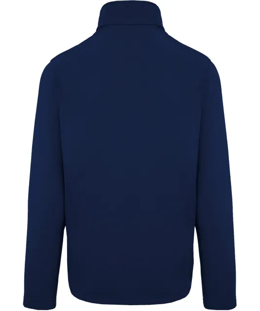 K424 - 2-laagse herensoftshelljas Navy