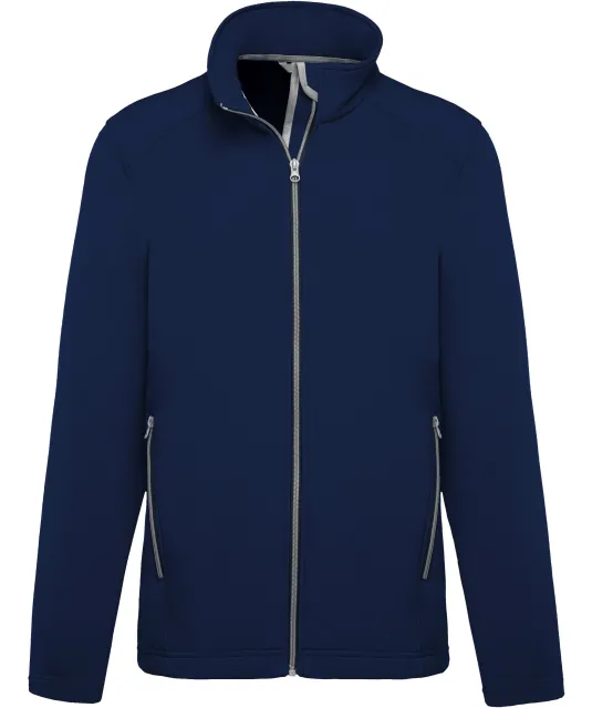 K424 - 2-laagse herensoftshelljas Navy