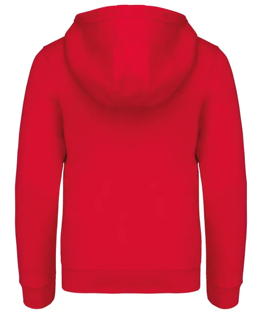 K455 - Kinder sweatvest met capuchon Red