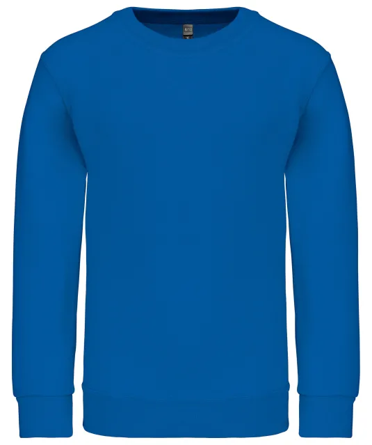 K475 - Kindersweater ronde hals Light Royal Blue