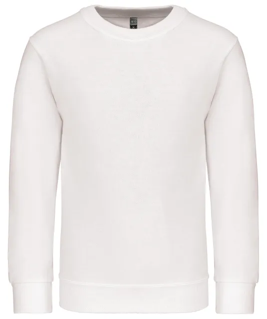 K475 - Kindersweater ronde hals White