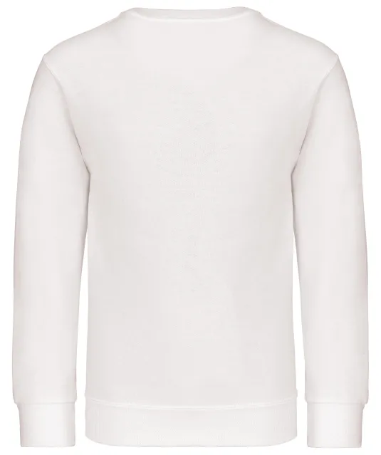 K475 - Kindersweater ronde hals White