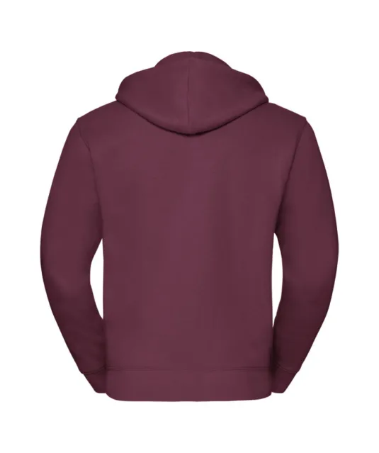 RU266M - Authentic Sweatvest met capuchon Burgundy