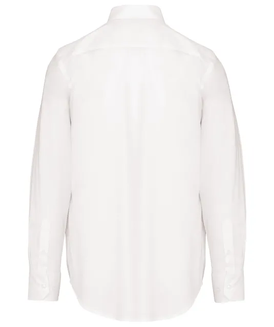 K537 - Heren non-iron overhemd lange mouwen White