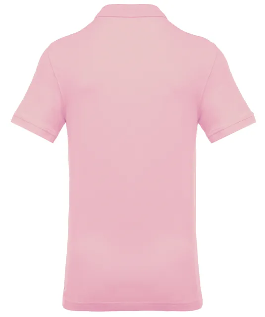 K254 - Piqué-herenpolo korte mouwen Pale Pink