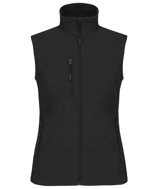 K404 - Dames softshell bodywarmer Fluorescent Orange