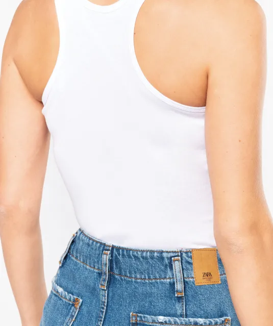 K311 - Angelina - Dames Racerback True Yellow