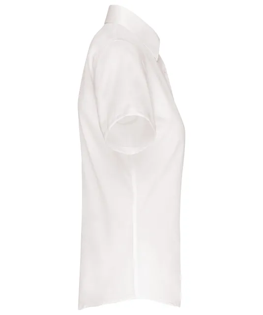 K540 - Dames non-iron blouse korte mouwen White