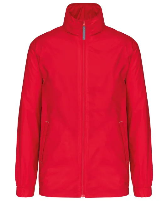 K632 - Gevoerde windbreaker heren Red