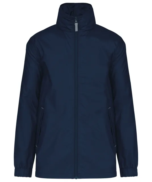 K632 - Gevoerde windbreaker heren Navy