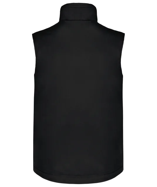K659 - Met fleece gevoerde bodywarmer heren Black