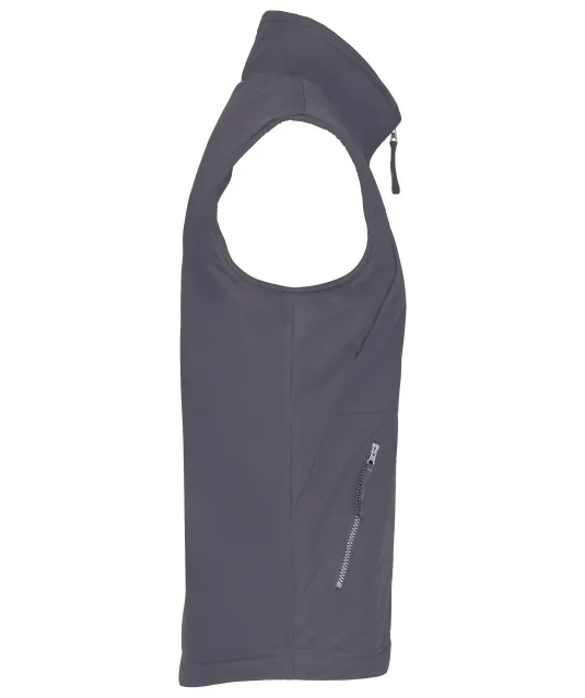 K659 - Met fleece gevoerde bodywarmer heren Convoy Grey