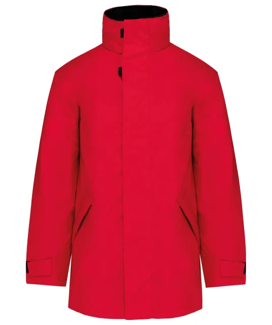 K677 - Gewatteerde parka Red