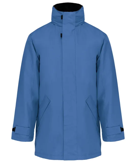 K677 - Gewatteerde parka Light Royal Blue