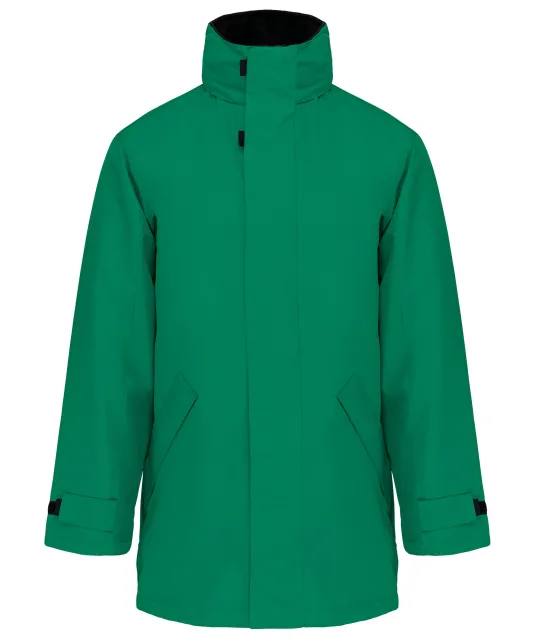 K677 - Gewatteerde parka Kelly Green