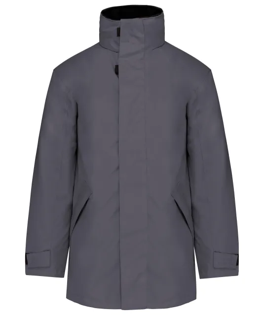 K677 - Gewatteerde parka Convoy Grey