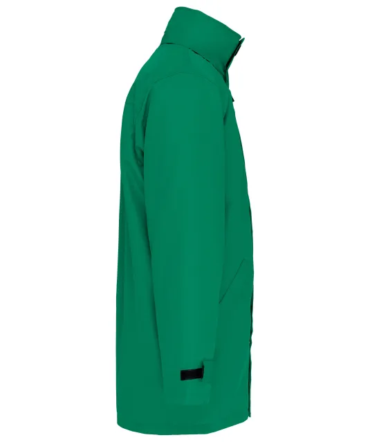 K677 - Gewatteerde parka Kelly Green