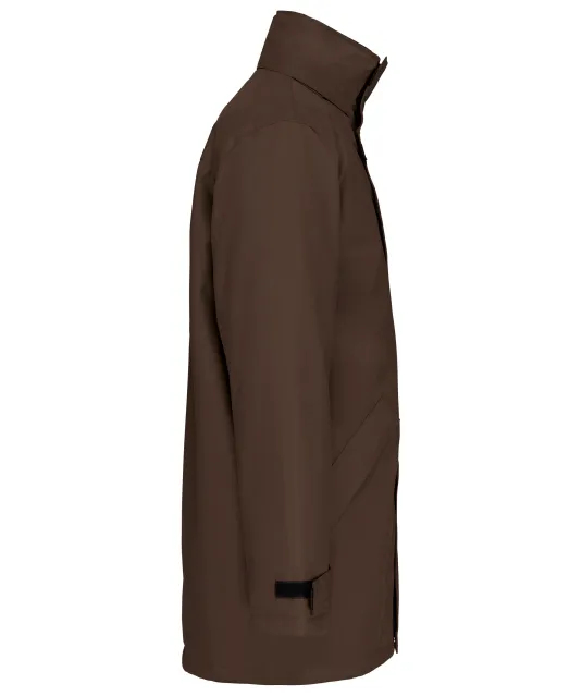 K677 - Gewatteerde parka Chocolate