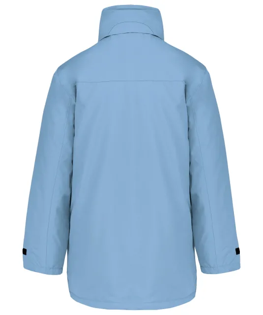 K677 - Gewatteerde parka Sky Blue